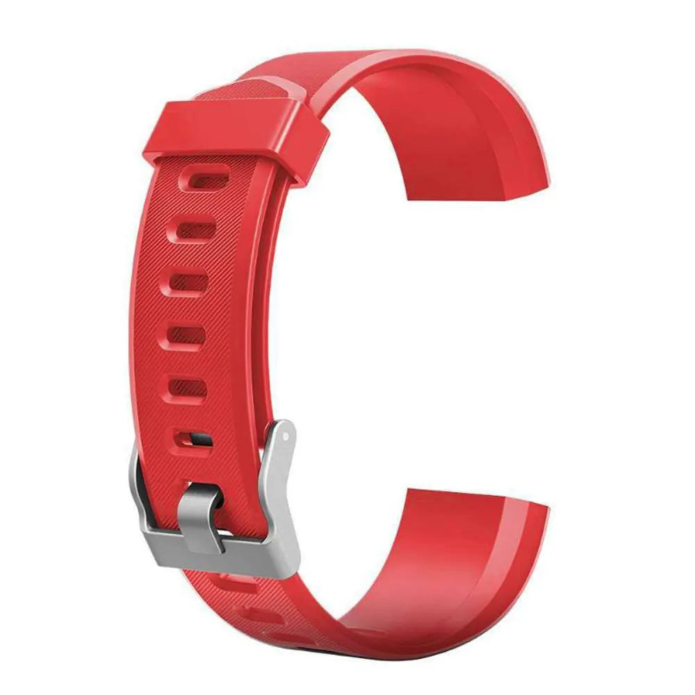 Silicone Watch Strap for ID115 plus Series Replacement Wrist Strap Band Watch Strap Bracele Accessories for ID115 plus Watchband